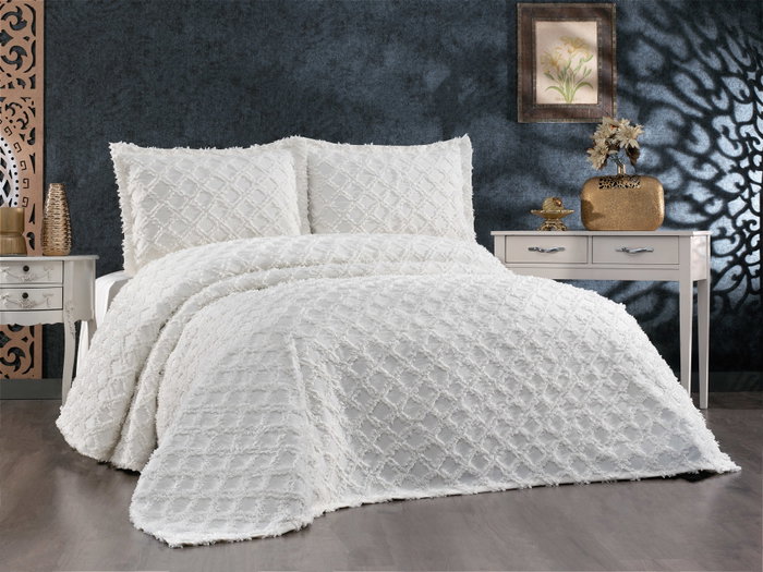 L'essentiel linge de maison Harem - Crema L'essentiel linge de maison Harem - Crema